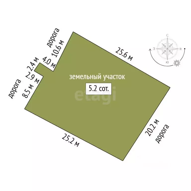 Участок в Тюменская область, Тюмень СОСН Корабельщик тер., 348 (5.2 ... - Фото 2