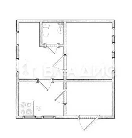 Дом в Пензенская область, Шемышейский район, с. Усть-Уза Советская ул. ... - Фото 2