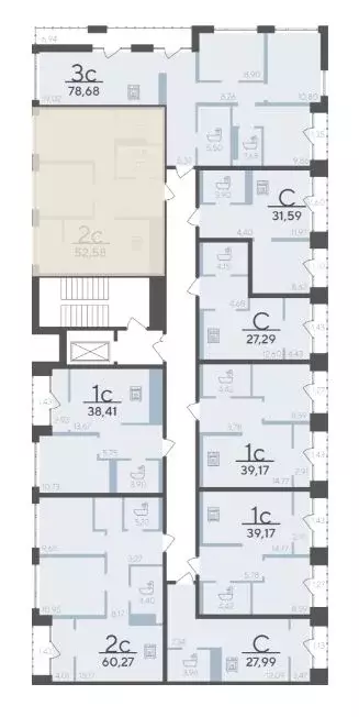 1-к кв. Тюменская область, Тюмень ул. Василия Малкова, 12 (34.0 м) - Фото 1