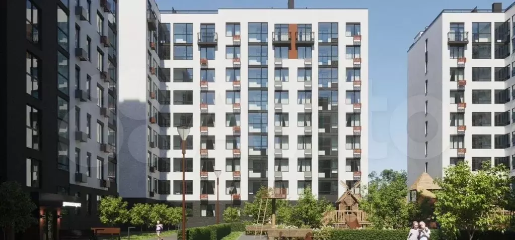 2-к. квартира, 55,7 м, 9/9 эт. - Фото 0