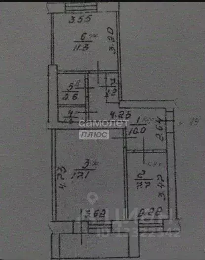2-к кв. Смоленская область, Смоленск просп. Гагарина, 12Б (51.2 м) - Фото 2