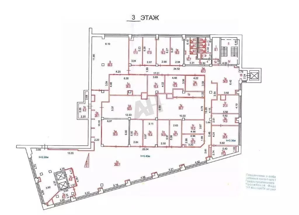 Офис в Москва ул. Шаболовка, 31С5 (1326 м) - Фото 2