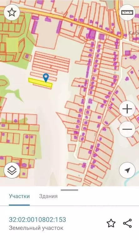 Участок в Брянская область, Брянский район, Глинищевское с/пос, с. ... - Фото 1