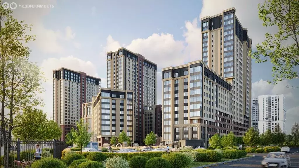 Квартира-студия: Тюмень, жилой комплекс Секреты (34.99 м) - Фото 1