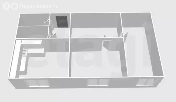 2-комнатная квартира: Поронайск, Восточная улица, 22 (58 м) - Фото 1