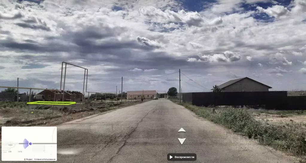 Участок в Астраханская область, Наримановский район, с. Биштюбинка  ... - Фото 0