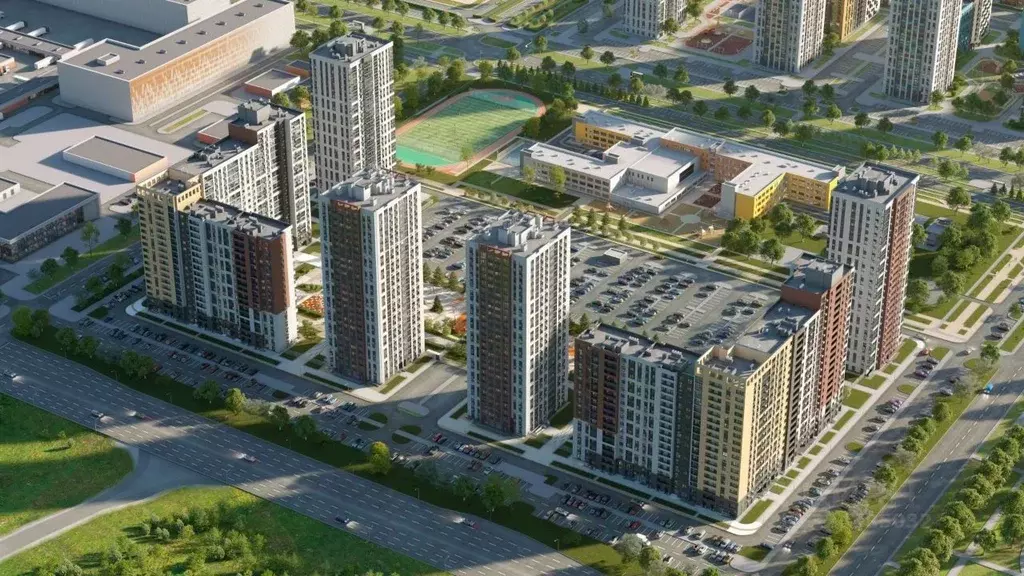 2-к кв. Башкортостан, Уфа Затон-Восточный жилрайон, Паруса жилой ... - Фото 2