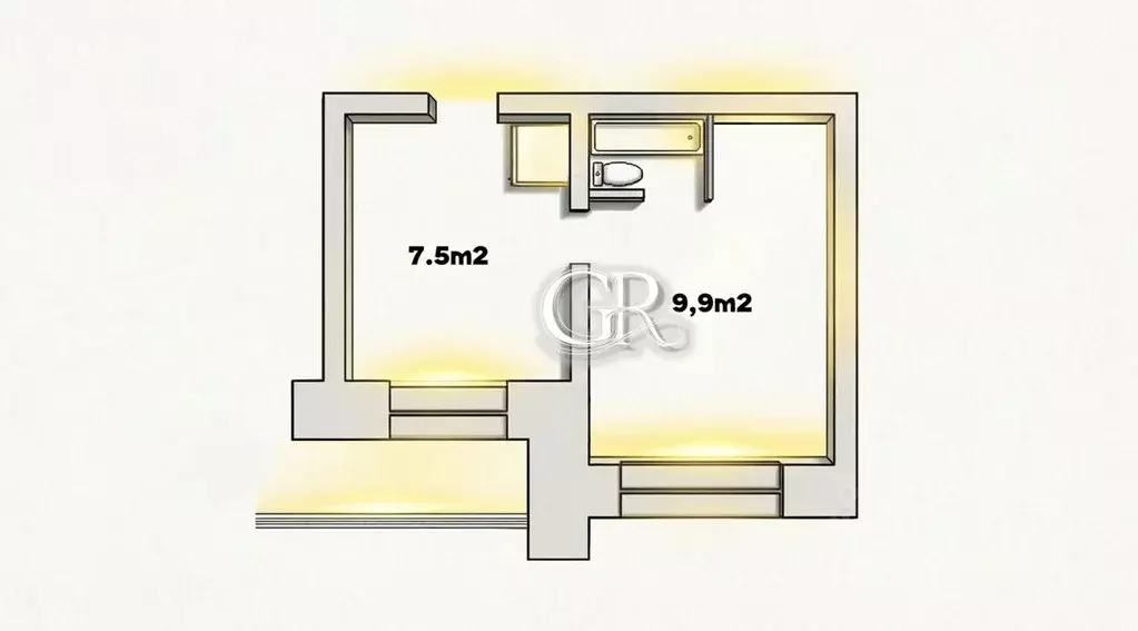 Комната Башкортостан, Уфа ул. Шафиева, 46/1 (12.2 м) - Фото 2