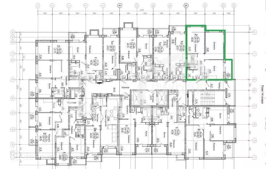 Продаётся 2-к квартира, 54.4 м - Фото 1