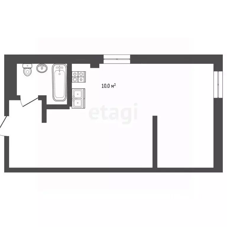 2-к кв. Крым, Ялта ул. Тимирязева, 47 (44.0 м) - Фото 2