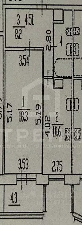 1-к кв. санкт-петербург выборгское ш, 27к3 (41.5 м) - Фото 0