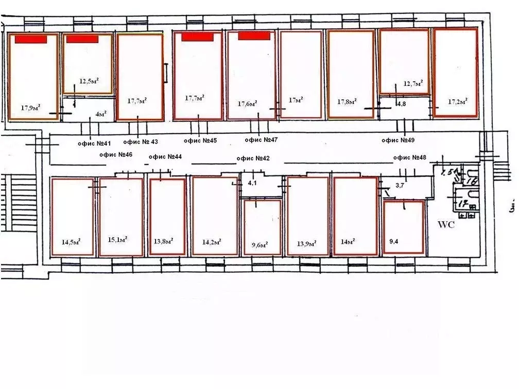 Офис в Санкт-Петербург Суворовский просп., 65Б (138 м) - Фото 2