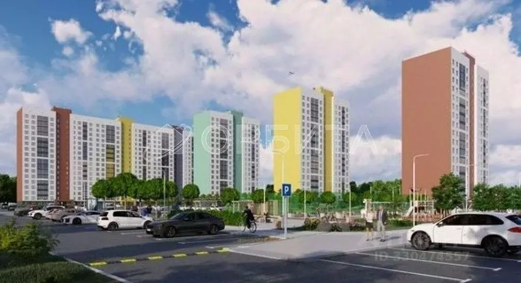 2-к кв. Тюменская область, Тюмень ул. Ветеранов Труда, 9Ак3 (63.0 м) - Фото 2