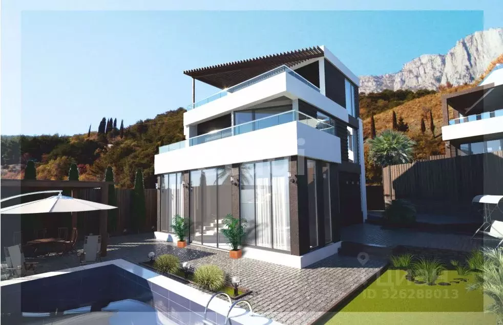 Дом в Крым, Алупка спуск Виноградный, 3 (233 м) - Фото 1