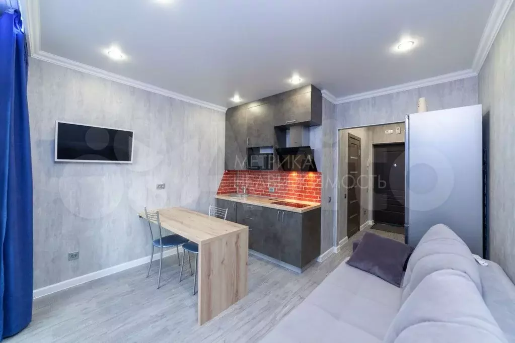 Квартира-студия, 19,6 м, 14/17 эт. - Фото 1