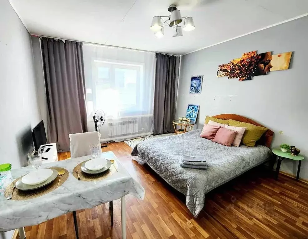 1-к кв. Саха (Якутия), Якутск ул. Петра Алексеева, 60/2Г (26.0 м) - Фото 0