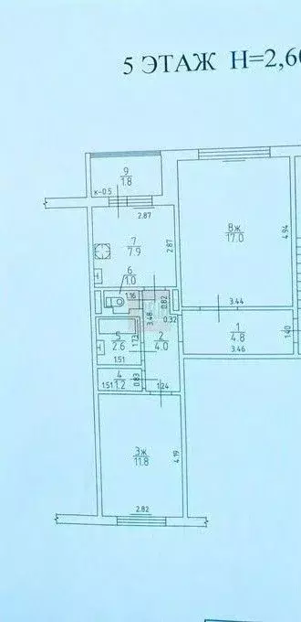 2-к кв. Калининградская область, Калининград Машиностроительная ул., ... - Фото 2