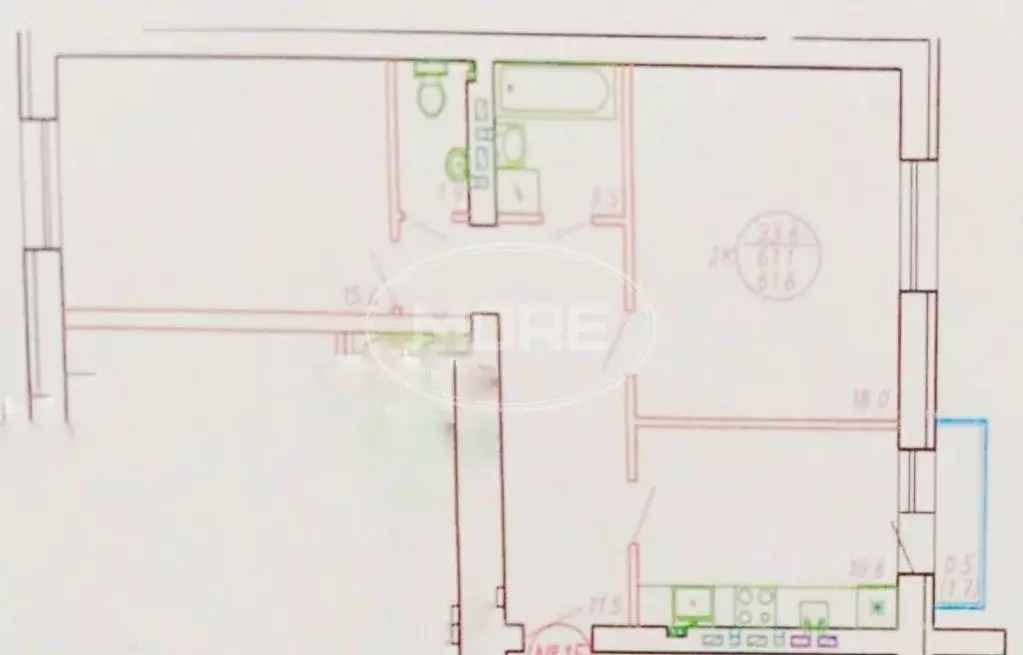 2-к кв. Калининградская область, Пионерский ш. Калининградское, 17Б ... - Фото 2