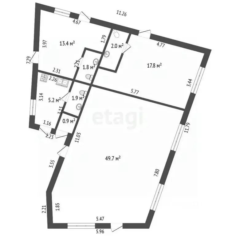 Торговая площадь в Крым, Феодосия ул. Московская, 32А (93 м) - Фото 2