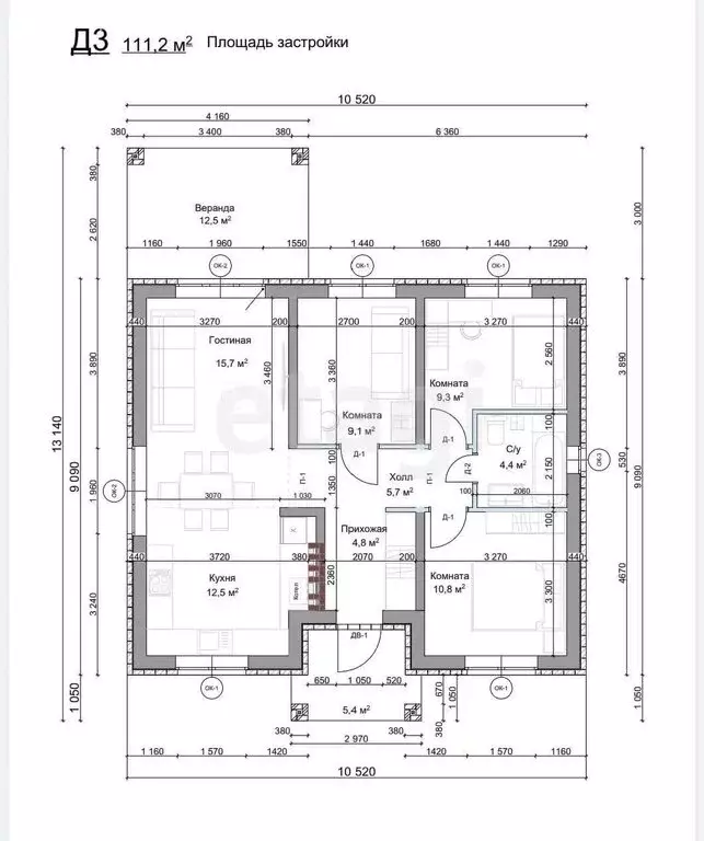 Дом в городской округ Ульяновск, село Лаишевка, Пензенская улица ... - Фото 1
