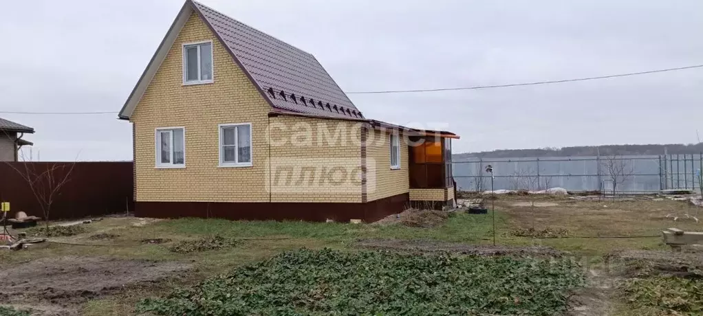 Дом в Курская область, Курский район, Моковский сельсовет, д. 2-я ... - Фото 0