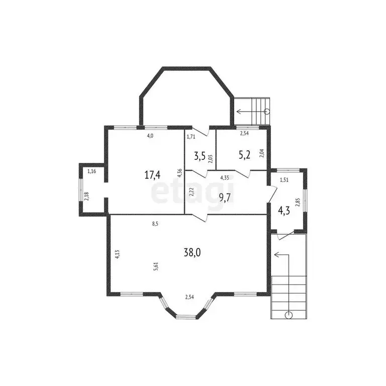 Дом в Старый Оскол, Рудная улица (205.46 м) - Фото 0