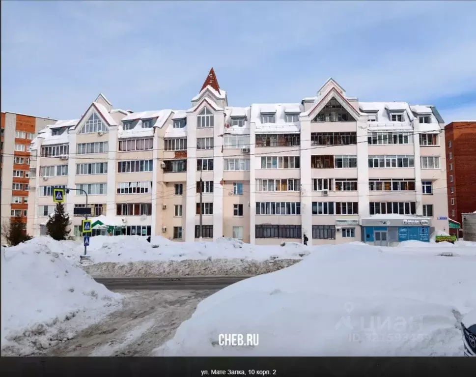 Помещение свободного назначения в Чувашия, Чебоксары ул. Мате Залка, ... - Фото 1