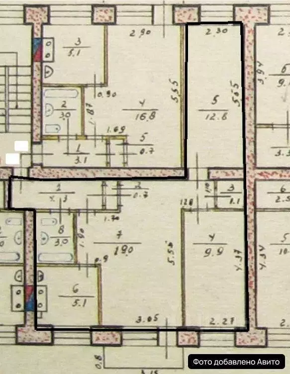 3-к кв. Свердловская область, Серов ул. Луначарского, 111 (55.0 м) - Фото 1