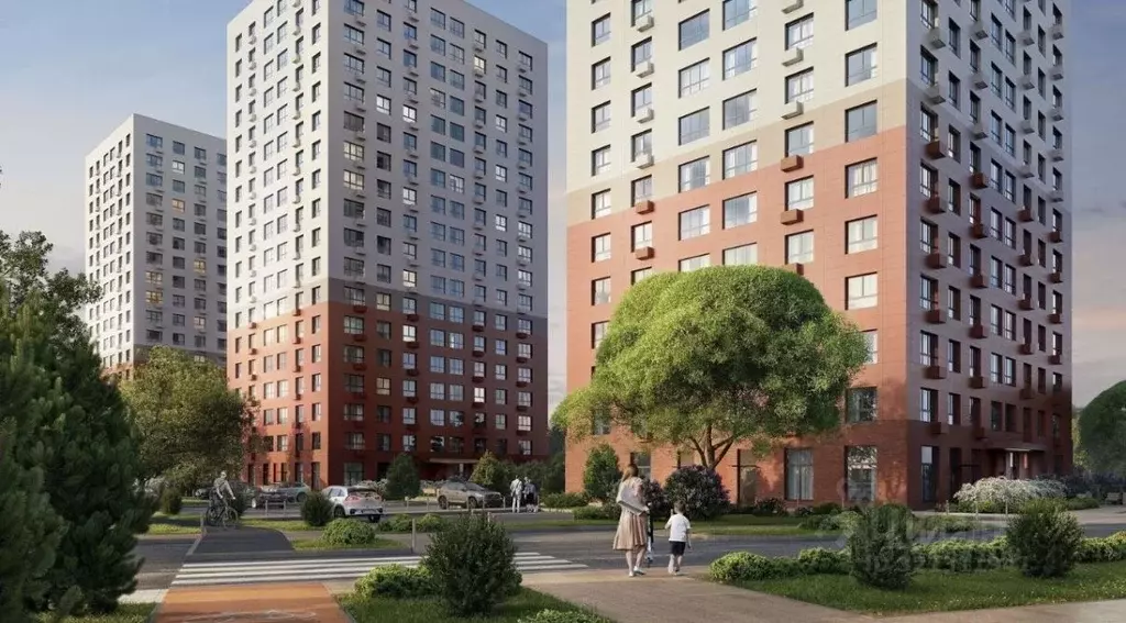 2-к кв. Московская область, Мытищи 17А мкр, Новое Медведково жилой ... - Фото 1