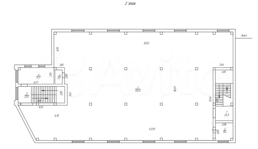 Торговая площадь, офис, мед.центр, общепит, 620 м - Фото 1