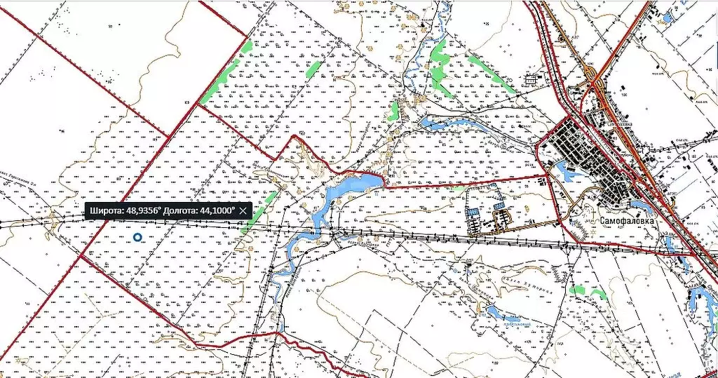 Самофаловка волгоградская область на карте