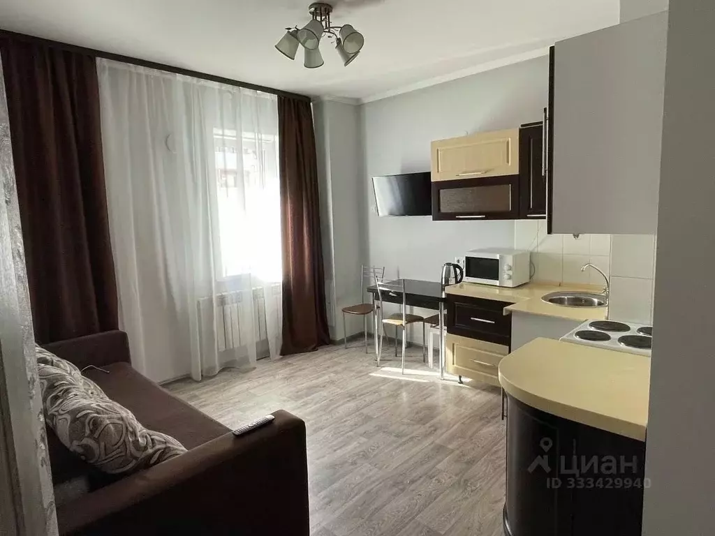 1-к кв. Бурятия, Улан-Удэ 47-й кв-л, ул. Конечная, 4 (31.4 м) - Фото 2