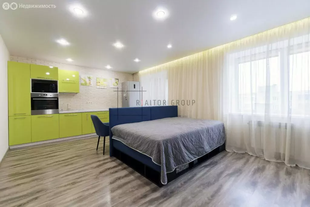 Квартира-студия: Новосибирск, микрорайон Стрижи, 1 (36.1 м) - Фото 1
