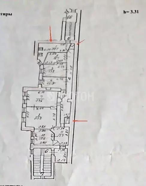 5-к кв. Санкт-Петербург ул. Декабристов, 57 (167.2 м) - Фото 2