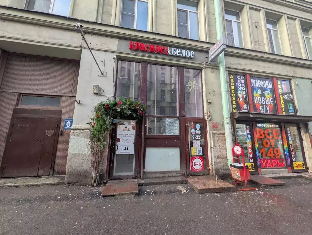 Торговая площадь в Санкт-Петербург Садовая ул., 32/1 (68 м) - Фото 1