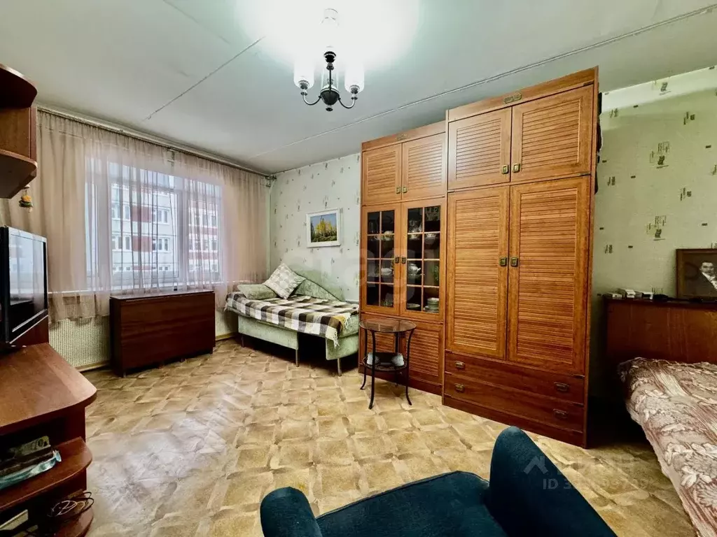 1-к кв. Татарстан, Казань Гвардейская ул., 44 (30.7 м) - Фото 1
