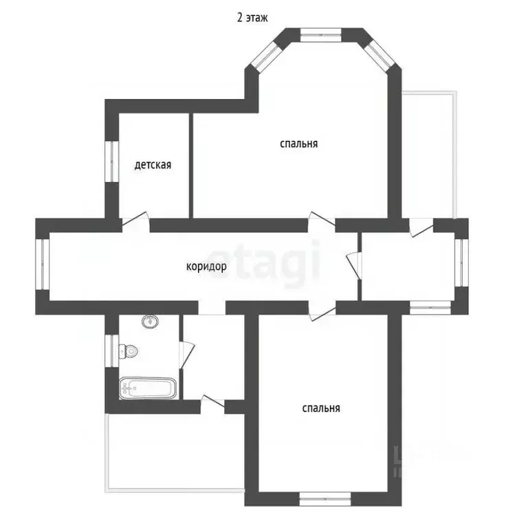 Дом в Московская область, Коломна ул. Фруктовая, 38 (200 м) - Фото 2