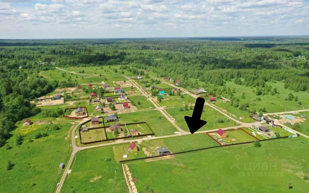 Участок в Московская область, Домодедово городской округ, д. Матчино ... - Фото 0