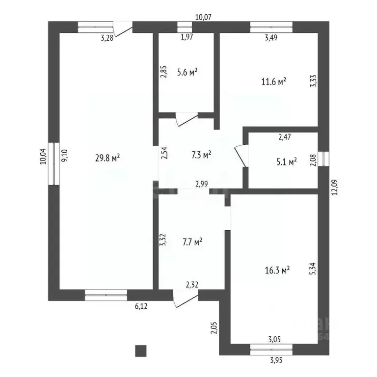 Дом в Амурская область, Благовещенск ул. Энтузиастов, 11 (89 м) - Фото 2