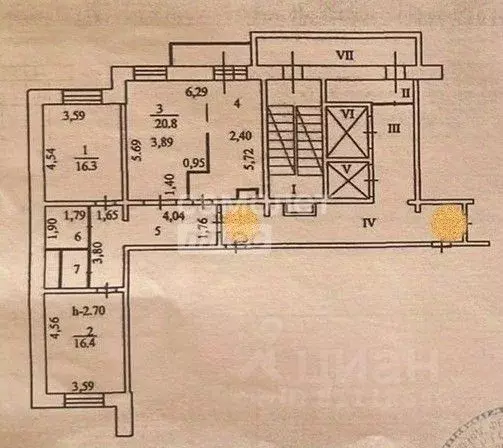 3-к кв. Иркутская область, Иркутск ул. Седова, 67 (90.8 м) - Фото 1