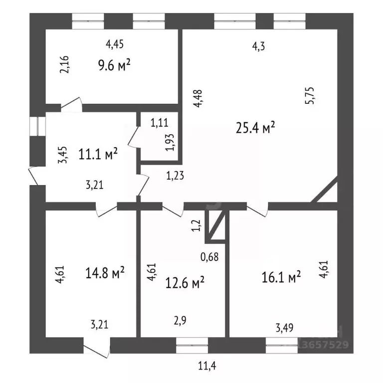 Дом в Иркутская область, Иркутск Лесной мкр, Весенняя ул., 5 (286 м) - Фото 2
