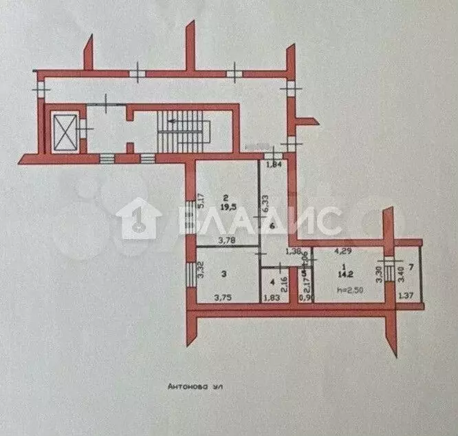 2-к. квартира, 70 м, 10/11 эт. - Фото 0