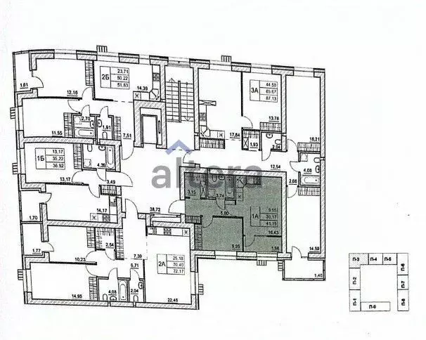 1-к кв. Татарстан, Казань ул. Анаса Тазетдинова, 4 (41.15 м) - Фото 0