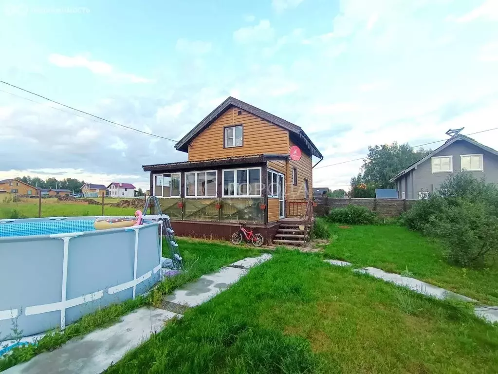 Дом в село Плотниково, микрорайон Южный, Радужная улица, 21 (79.7 м) - Фото 1