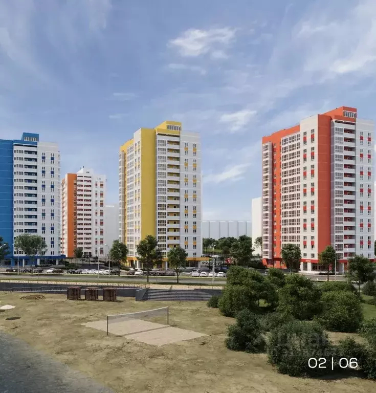 3-к кв. Брянская область, Брянск Деснаград мкр,  (62.83 м) - Фото 2