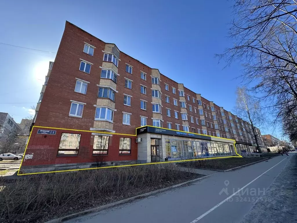 Помещение свободного назначения в Карелия, Петрозаводск Октябрьский ... - Фото 1