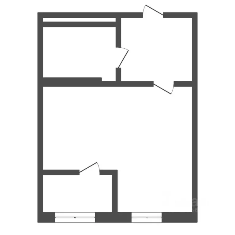 Студия Тюменская область, Тюмень ул. Газопромысловая, 1к2 (28.0 м) - Фото 2