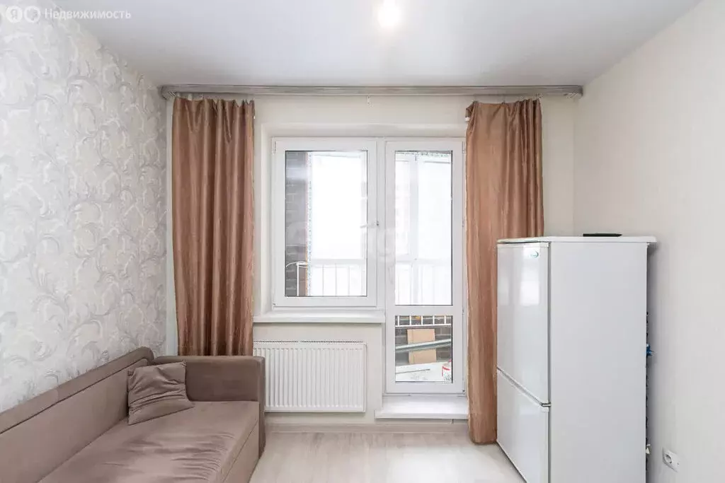 Квартира-студия: Тюмень, улица Новосёлов, 115 (15.7 м) - Фото 1