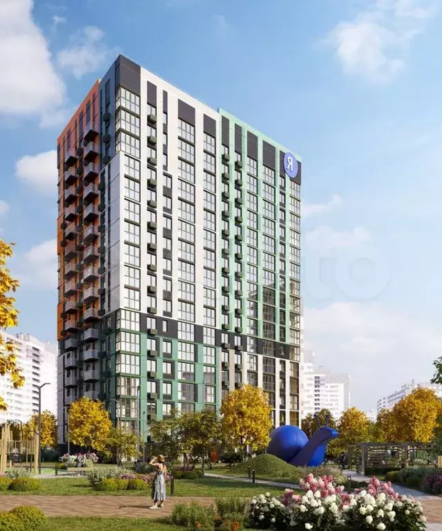 3-к. квартира, 67,8 м, 14/17 эт. - Фото 1