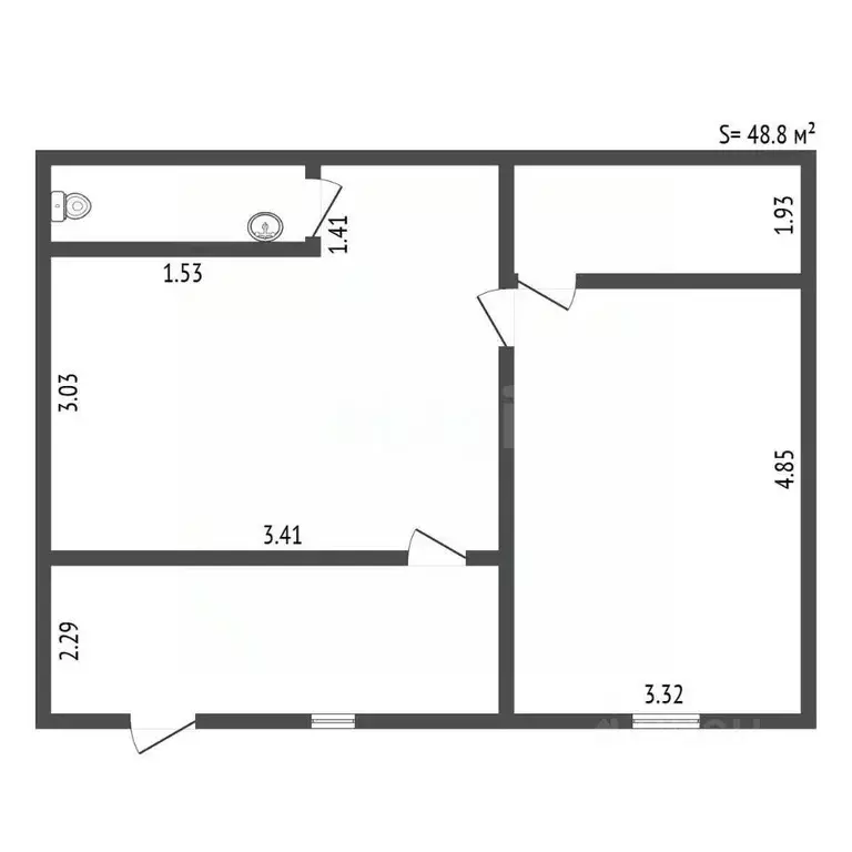 Офис в Санкт-Петербург ул. Бабушкина, 84к2 (49 м) - Фото 2